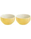 Staub Ceramic 2pc Citron Large Universal Bowl Set