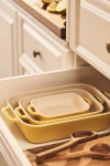 Staub Ceramic 3-pc Rectangular Baking Dish Set In Citron At Urban Outfitters