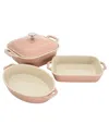 Staub 4-piece Ceramic Baking Dish Set