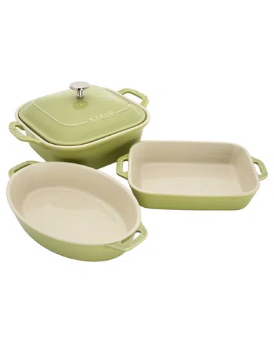 STAUB STAUB CERAMIC 4PC BAKING PANS SET