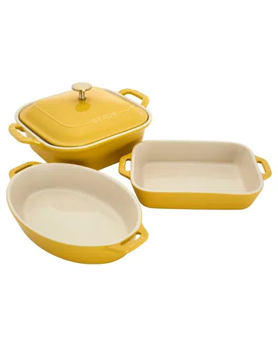 STAUB STAUB CERAMIC 4PC BAKING PANS SET