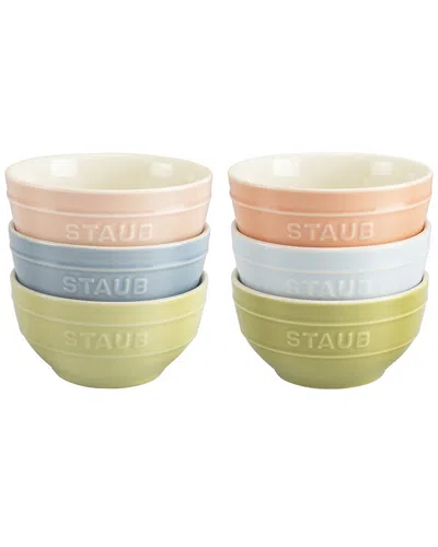 Staub Ceramic 6pc 4.75in Pastel Small Universal Bowl In Multi
