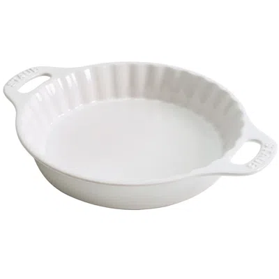 Staub Ceramic 9-inch Pie Dish In White
