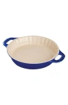 Staub Ceramic 9-inch Pie Dish In Blue