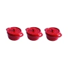 Staub Ceramic Mini Round Cocotte - Test In Cherry