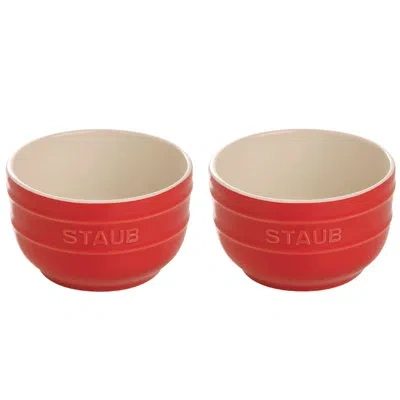 Staub Ceramic Prep Bowl In Cherry
