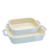 Staub Ceramic Rectangular Baking Dish 2-piece Set