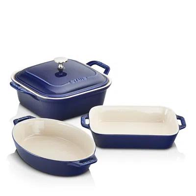 STAUB CERAMICS 4-PC MIXED BAKING DISH SET