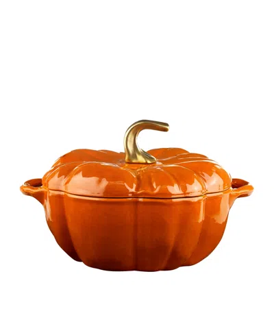 Staub Cinnamon Pumpkin Cocotte In Orange