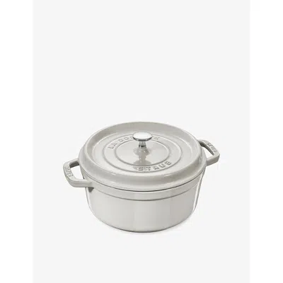 Staub Cocotte Cast-iron Casserole Dish White Truffle