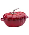 Staub Enameled Cast Iron 3-qt. Tomato Dutch Oven In Red