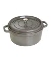 Staub Oval Cast Iron Cocotte 29cm In Graphite