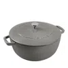 Staub Enameled Cast Iron 5 Qt. Essential French Oven In Graphite Grey