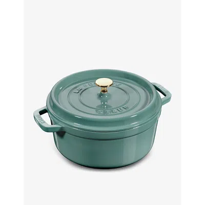 Staub Eucalyptus Cocotte Cast-iron Casserole Dish 26.3cm