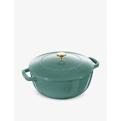 Staub Eucalyptus Enamel-coated Cast-iron French Oven With Lid 30.8cm