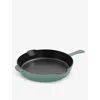Staub Eucalyptus Enamel-coated Cast-iron Frypan 32cm In Eucalyptus