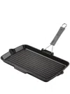 Staub Folding Grill Pan (34cm X 21cm) In Black