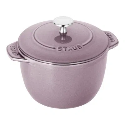 Staub La Cocotte 1.75 L Cast Iron Round Rice Cocotte In Lilac