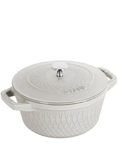 Staub La Cocotte Pot In White