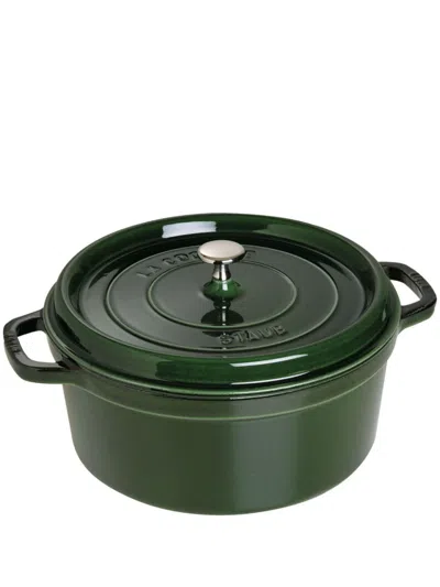 Staub Basil Green Cocotte Cast-iron Casserole Dish 20cm