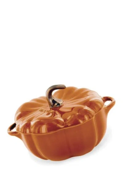 Staub Petite Pumpkin Cocotte In Orange