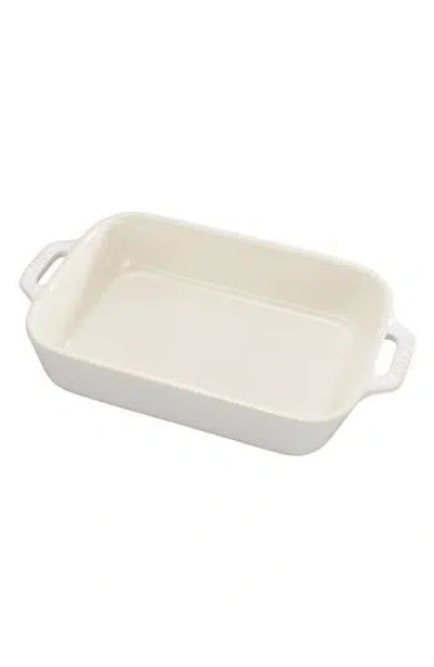 Staub Rectangular Ceramic Dish