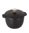 Staub Rice Cocotte In Black