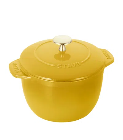 Staub Rice Cocotte In Yellow