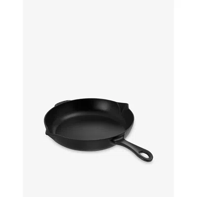 Staub Black Round Cast-iron Frying Pan 26cm