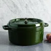 Staub 4-quart Round Dutch Oven In Basil