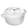 Staub Round Cocotte, 4 Quart In Silver