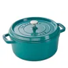 Staub Round Cocotte, 4 Quart In Turquoise