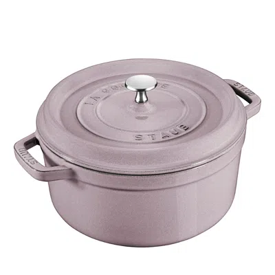 Staub Round Cocotte, 7 Quarts In Pink