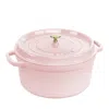 Staub Cast Iron 7 Qt Round Dutch Oven In Peony
