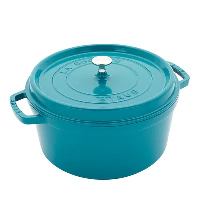 Staub Round Cocotte, 7 Quarts In Blue