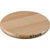 Staub Round Magnetic Wood Trivet In Multi