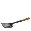 Staub Branded Silicone And Wood Turner 31cm In Dark Brown