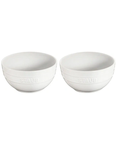 STAUB STAUB SET OF 2 LARGE UNIVERSAL CERAMIC BOWLS