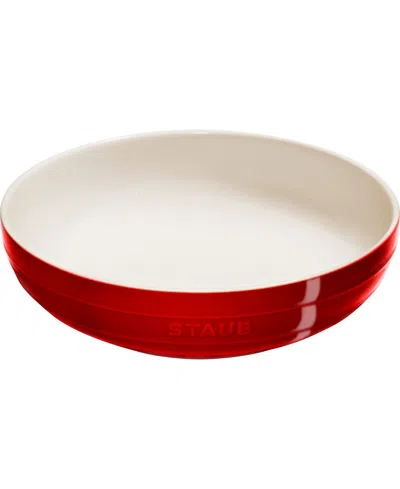 STAUB SHALLOW SERVING BOWL