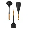 Staub Silicone With Wood Handle Cooking Utensil Sets