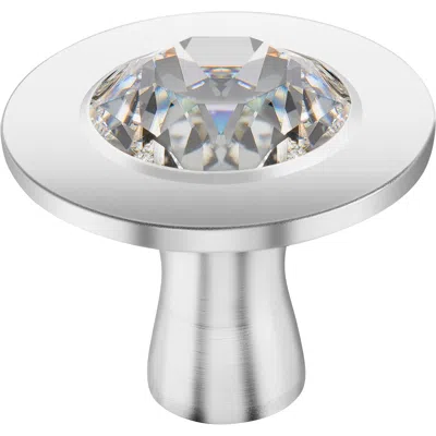 Staub Stainless Steel Knob Adorned With Crystal By Swarovski