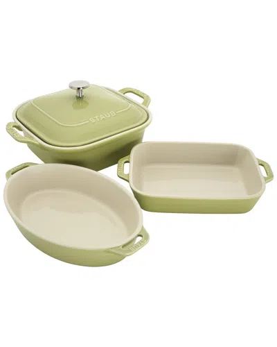 STAUB STAUB CERAMIC 4PC BAKING PANS SET