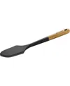 Staub Spatula In Black,brown