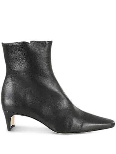 Staud 55mm Wally Ankle Boots In Black
