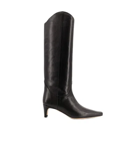 Staud 55mm Western Wally Boots In Black