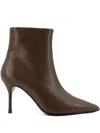 Staud 80mm Pointed Boots In Brown
