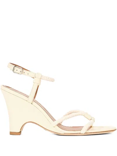 STAUD 90MM EDEN ROPE-DETAIL SANDALS