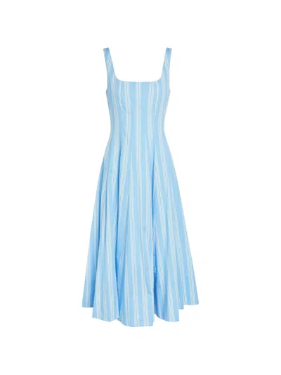 Staud Abito Wells In Blue