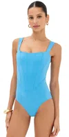 Staud Adelaide One Piece Sky Blue In Sky Blue