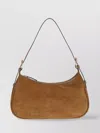 Staud Adjustable Pine Shoulder Bag With Suede Finish
